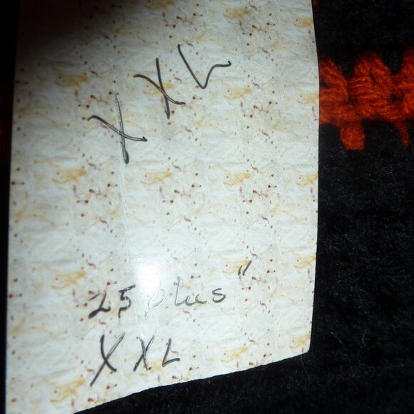 Super cute Pussycat ear knit beanie hat in orange/ brown XXL, New - Picture 5 of 5